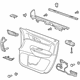 GM 84081520 Door Trim Panel, Titanium, Front Passenger Side