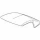 GM 84023557 Folding Top, Red GM 84023557 Folding Top, Red