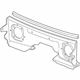 GM 23477347 Closure Panel, Black, Rear GM 23477347 Closure Panel, Black, Rear