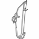 GM 19316873 Window Regulator, Front Passenger Side GM 19316873 Window Regulator, Front Passenger Side