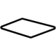 GM 42618659 Mat, Jet Black, Rear GM 42618659 Mat, Jet Black, Rear