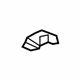 GM 25800660 Rear Floor Pan Bracket