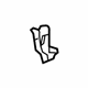 GM 20777144 Muffler Bracket, Driver Side