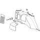 GM 85107361 Panel, Rear Quarter Trim GM 85107361 Panel, Rear Quarter Trim