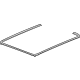 GM 84908474 Glass Weatherstrip GM 84908474 Glass Weatherstrip