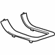 GM 22858477 Trim Bezel, Silver GM 22858477 Trim Bezel, Silver
