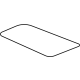 GM 42733646 Liner, Floor Console, Front Center