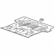 GM 23347410 Rear Floor Pan GM 23347410 Rear Floor Pan