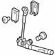 GM 19354210 Tensioner, Black, Passenger Side