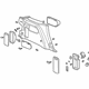 GM 10328565 Lower Quarter Trim, Rear Driver Side GM 10328565 Lower Quarter Trim, Rear Driver Side
