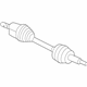 GM 86797912 Axle Assembly, Front Passenger Side