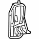 GM 22904200 Floor Duct, Passenger Side GM 22904200 Floor Duct, Passenger Side