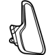 GM 13546819 Paddle Switch, Silver, Driver Side