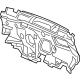 GM 26343603 Insulator, Shroud And Dash And Vent Duct Panel GM 26343603 Insulator, Shroud And Dash And Vent Duct Panel