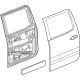 GM 84850526 Door Shell, Rear Driver Side GM 84850526 Door Shell, Rear Driver Side