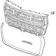 GM 85040010 Grille Assembly-Front Upper *Nightrider Cm