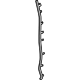 GM 26532293 Weatherstrip Assembly-Rear Side Door Front Auxiliary GM 26532293 Weatherstrip Assembly-Rear Side Door Front Auxiliary