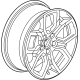 GM 26343119 Wheel, Rear Or Spare GM 26343119 Wheel, Rear Or Spare