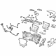 GM 22941341 Console Assembly, Black GM 22941341 Console Assembly, Black