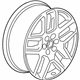 GM 84640406 Wheel, Alloy, Black; Red GM 84640406 Wheel, Alloy, Black; Red