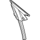 GM 84816185 Guide Channel, Front Driver Side GM 84816185 Guide Channel, Front Driver Side