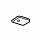 GM 22815109 Sunvisor Cover, Driver Side GM 22815109 Sunvisor Cover, Driver Side