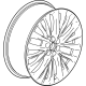 GM 26479153 Wheel-Front & Rear *Pearl Nickel