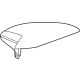 GM 42840901 Upper Plate, Jet Black GM 42840901 Upper Plate, Jet Black
