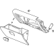 GM 84875816 Glove Box Assembly, Jet Black GM 84875816 Glove Box Assembly, Jet Black