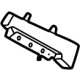GM 84845463 Side Bracket, Driver Side GM 84845463 Side Bracket, Driver Side