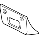 GM 84461476 License Bracket, Front GM 84461476 License Bracket, Front