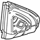 GM 39147615 Mirror Assembly Gasket, Rear Driver Side