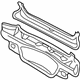 GM 12481607 Panel Below Lid, Rear GM 12481607 Panel Below Lid, Rear