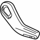 GM 87839805 Handle, Front Seat Back Reclining GM 87839805 Handle, Front Seat Back Reclining