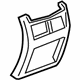 GM 84197835 Rear Panel, Black GM 84197835 Rear Panel, Black