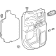 GM 84704457 Door Trim Panel, Rear Driver Side GM 84704457 Door Trim Panel, Rear Driver Side
