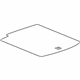 GM 26210919 Floor Cover, Rear GM 26210919 Floor Cover, Rear