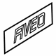 GM 96403865 Nameplate GM 96403865 Nameplate