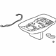 GM 22693751 Overhead Console, Gray