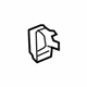 GM 15821039 Lock Pillar Lower Extension, Rear Driver Side GM 15821039 Lock Pillar Lower Extension, Rear Driver Side