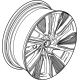 GM 85606891 Wheel, Rear Or Spare GM 85606891 Wheel, Rear Or Spare