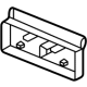GM 84853380 Rail, Black, Front GM 84853380 Rail, Black, Front