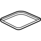 GM 85605760 Mat, Black, Front GM 85605760 Mat, Black, Front