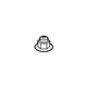 GM 11601789 Top Nut, Front GM 11601789 Top Nut, Front