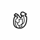 GM 95229974 Control Cable Clip