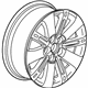GM 9597540 Wheel, Alloy GM 9597540 Wheel, Alloy