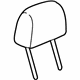 GM 20977877 Headrest, Black, Rear GM 20977877 Headrest, Black, Rear