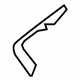 GM 25765001 Outer Molding, Driver Side