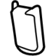 GM 60004337 Tensioner Cover, Jet Black, Front GM 60004337 Tensioner Cover, Jet Black, Front