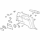 GM 23389804 Quarter Trim Panel, Titanium, Rear Lower Driver Side GM 23389804 Quarter Trim Panel, Titanium, Rear Lower Driver Side